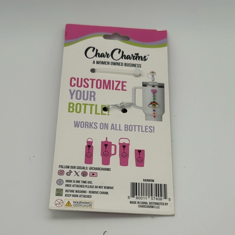 Char Charms Rainbow Tumbler Charm - Picture 2 of 4